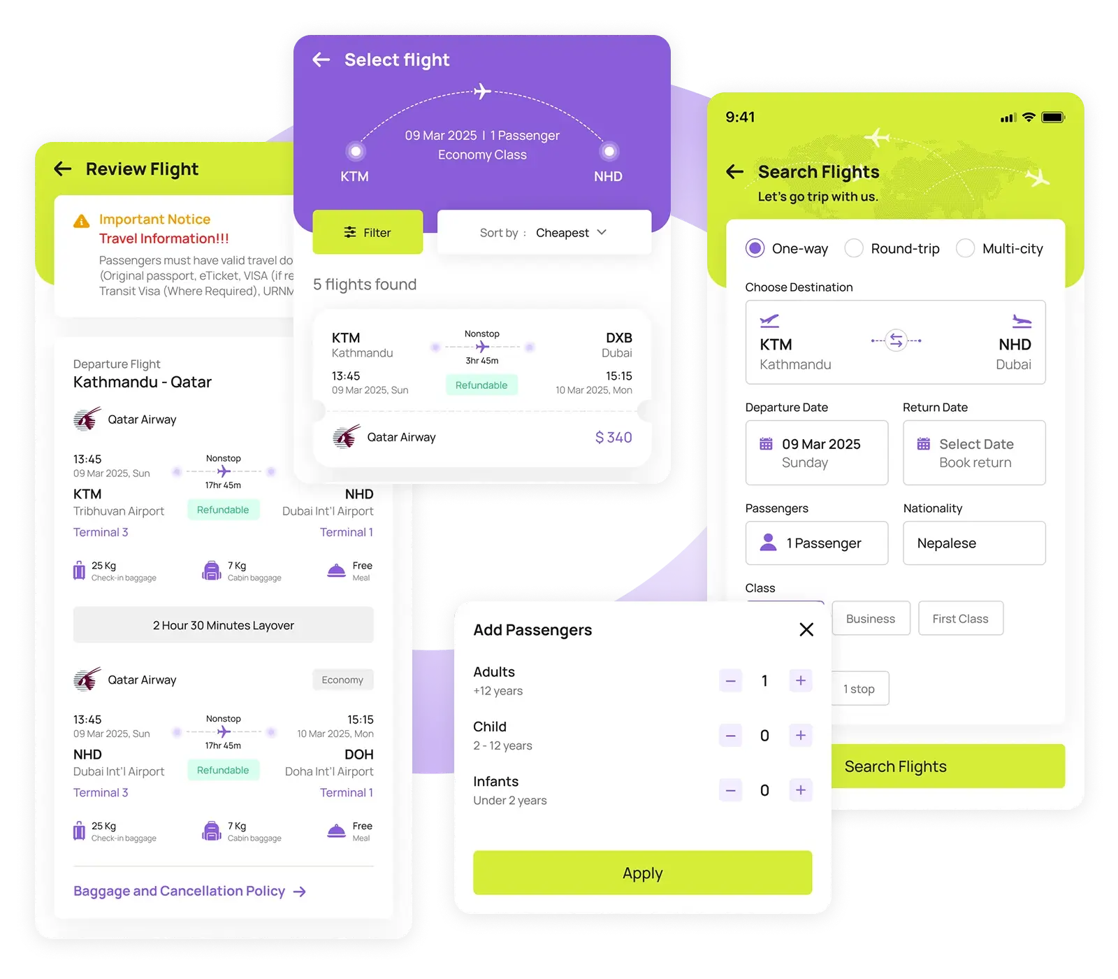 Flights Ticket - Step 01 - Neto Group