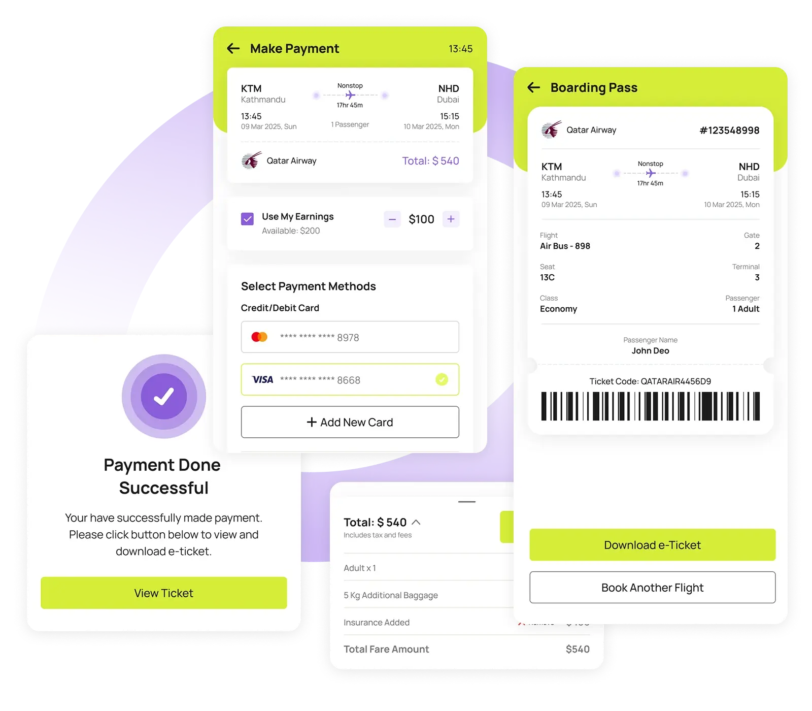 Flights Ticket - Step 04 - Neto Group